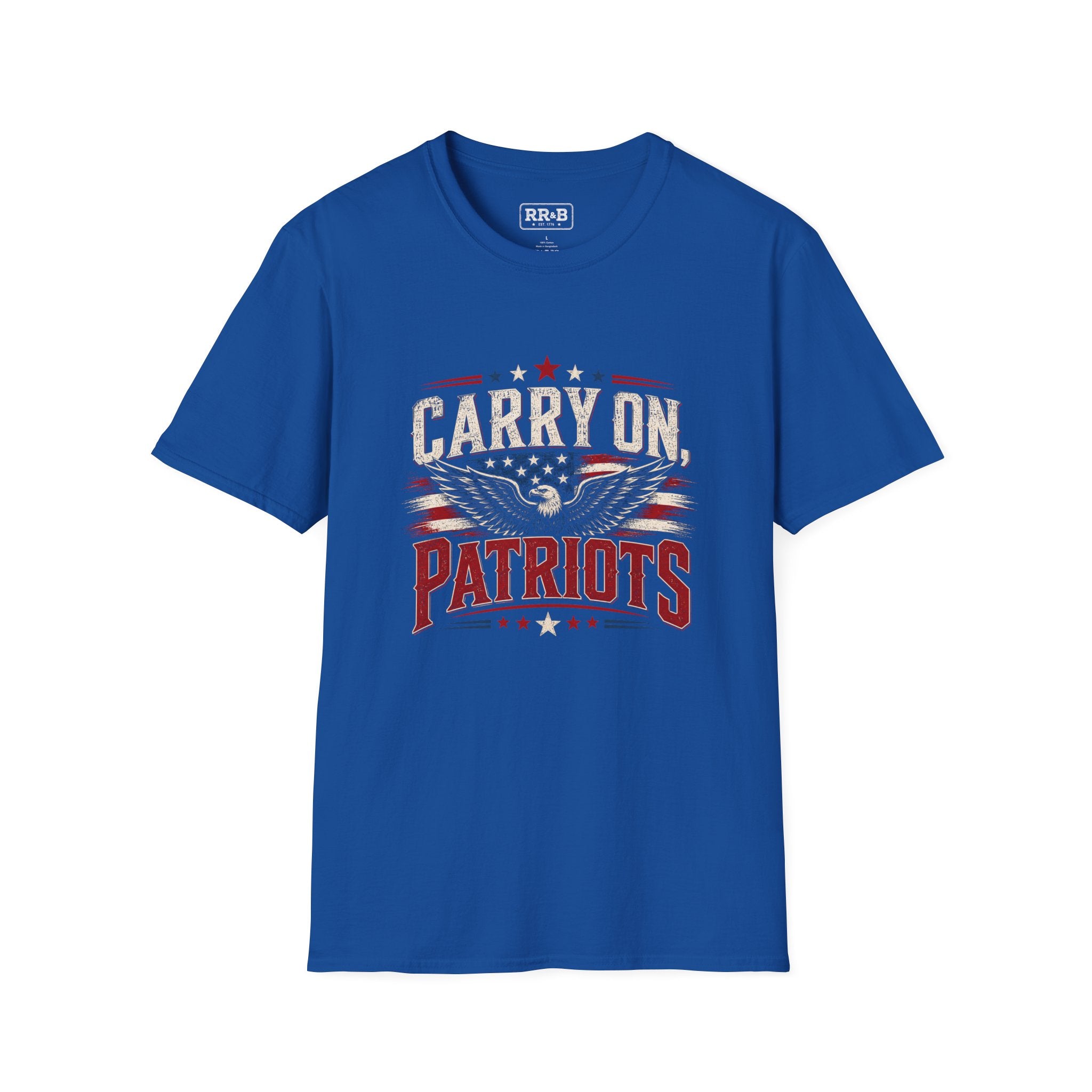 Carry On Patriots - Softstyle T-Shirt