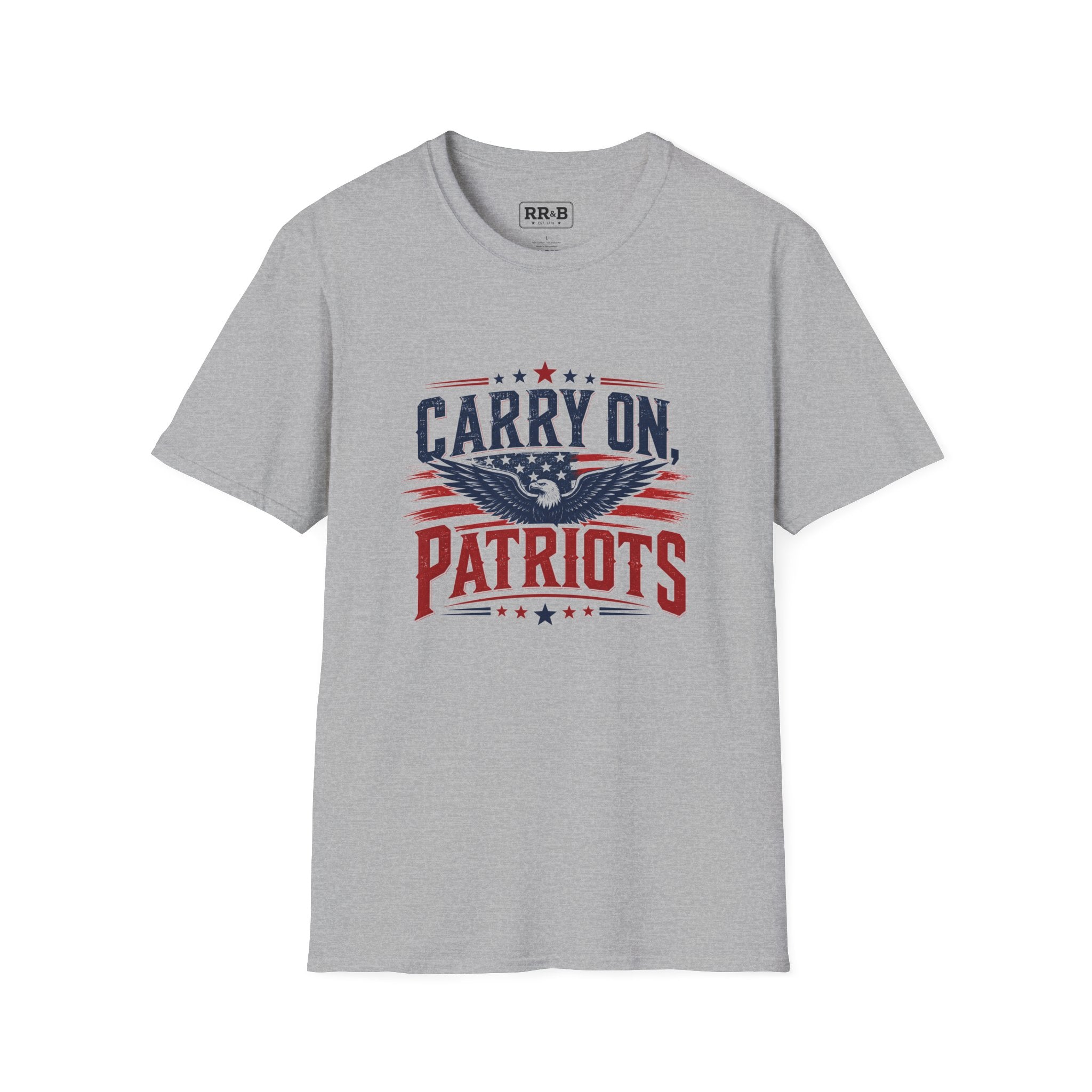 Carry On Patriots - Softstyle T-Shirt