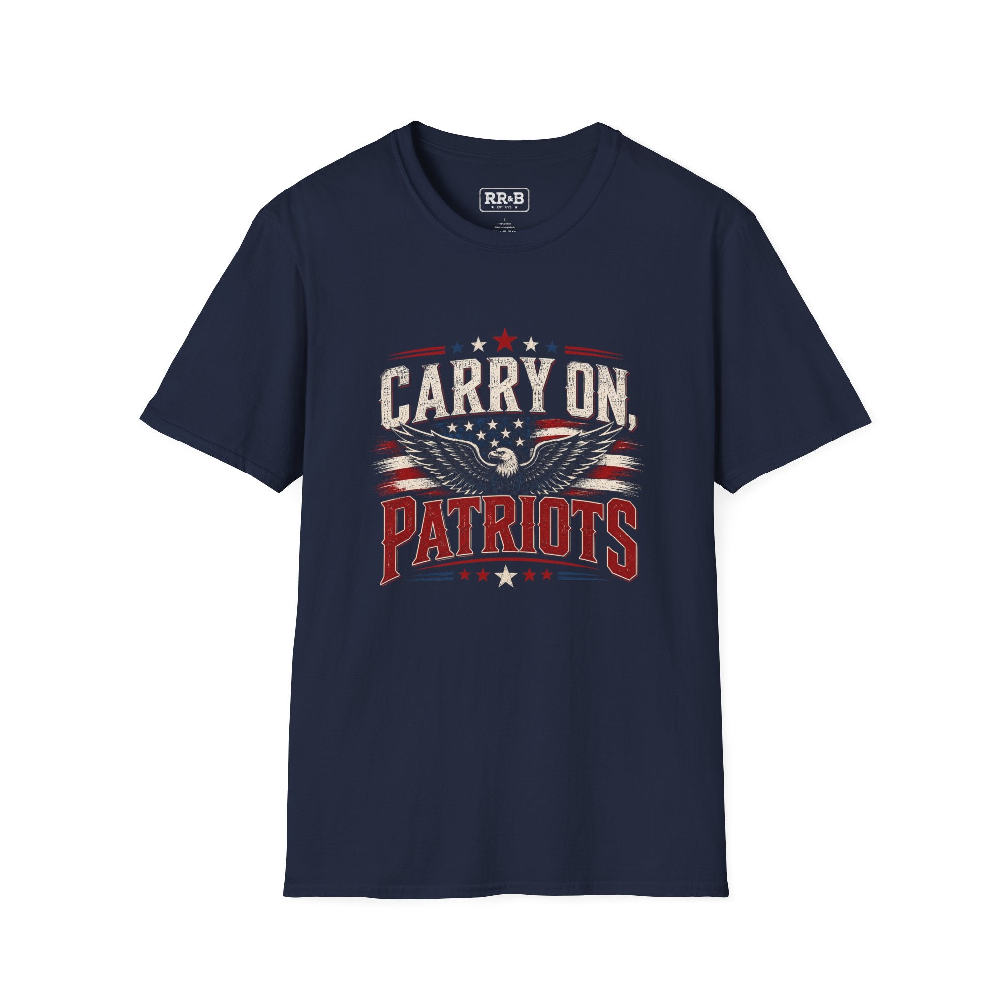 Carry On Patriots - Softstyle T-Shirt
