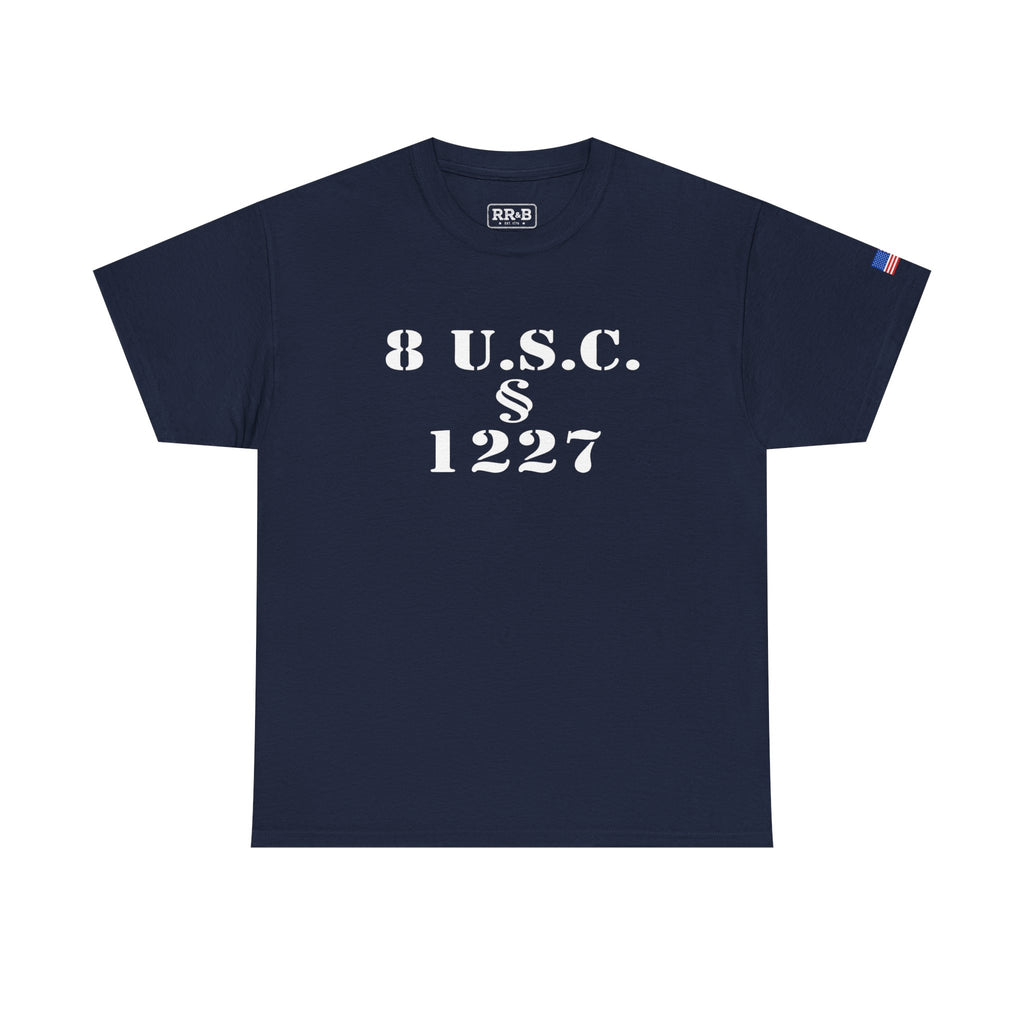 Statute 1227 - Black - Unisex Garment-Dyed T-shirt