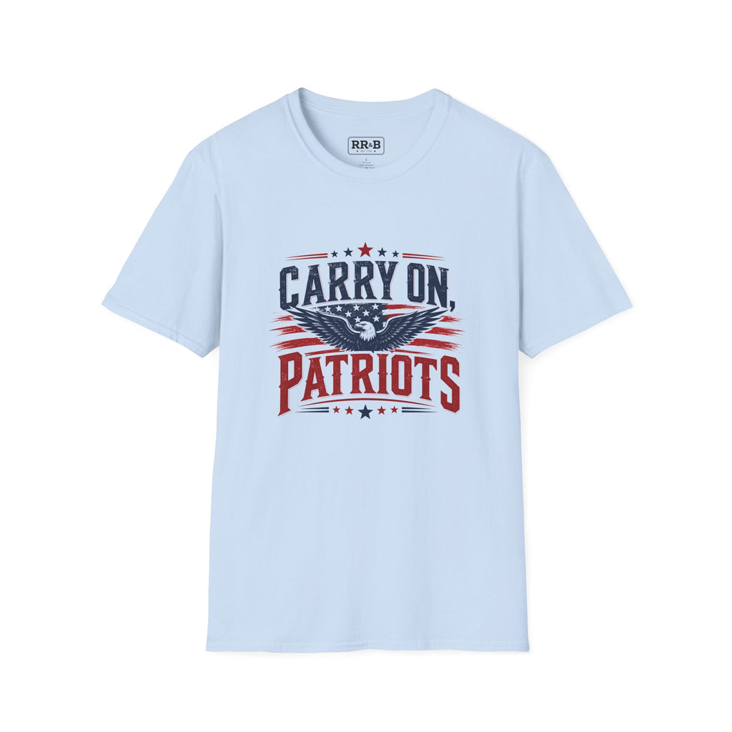 Carry On Patriots - Softstyle T-Shirt
