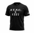 Statute 1227 - Black - Unisex Garment-Dyed T-shirt