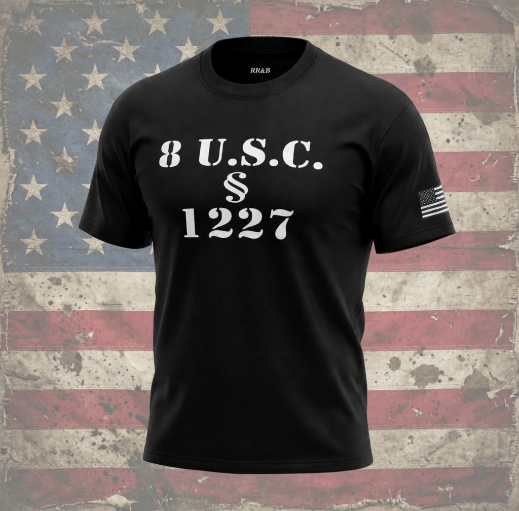 Statute 1227 - Black - Unisex Garment-Dyed T-shirt