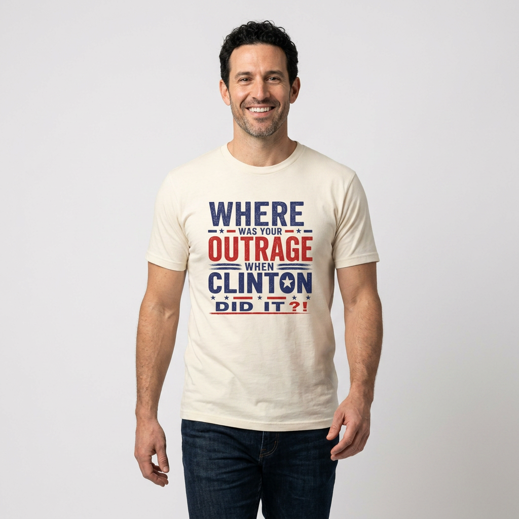 Outrage!  Clinton - Softstyle T-Shirt