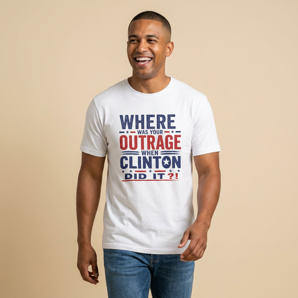 Outrage!  Clinton - Softstyle T-Shirt