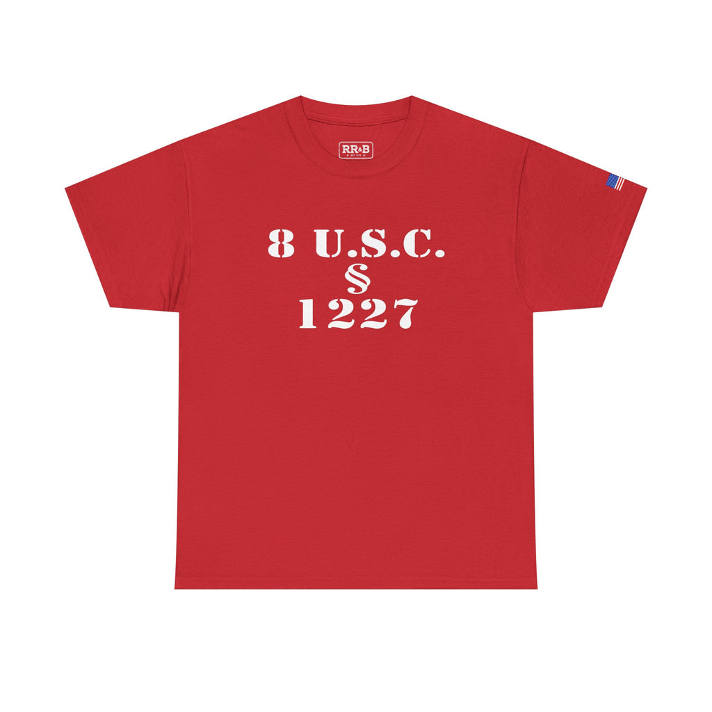 Statute 1227 - Black - Unisex Garment-Dyed T-shirt
