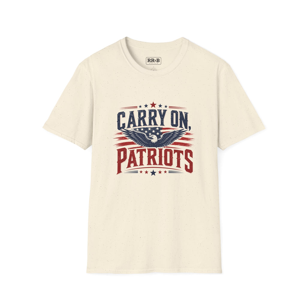 Carry On Patriots - Softstyle T-Shirt