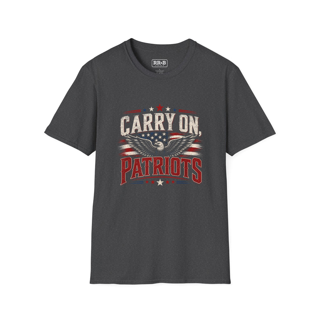 Carry On Patriots - Softstyle T-Shirt