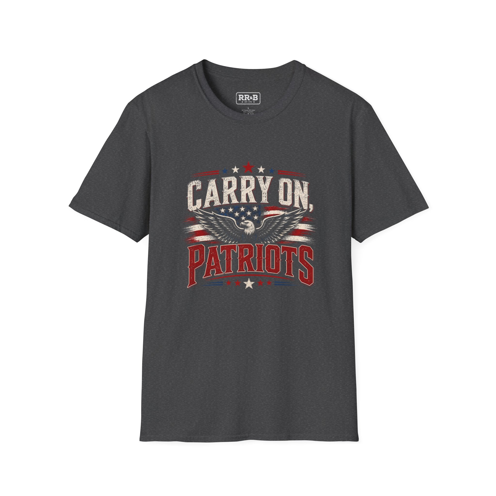 Carry On Patriots - Softstyle T-Shirt