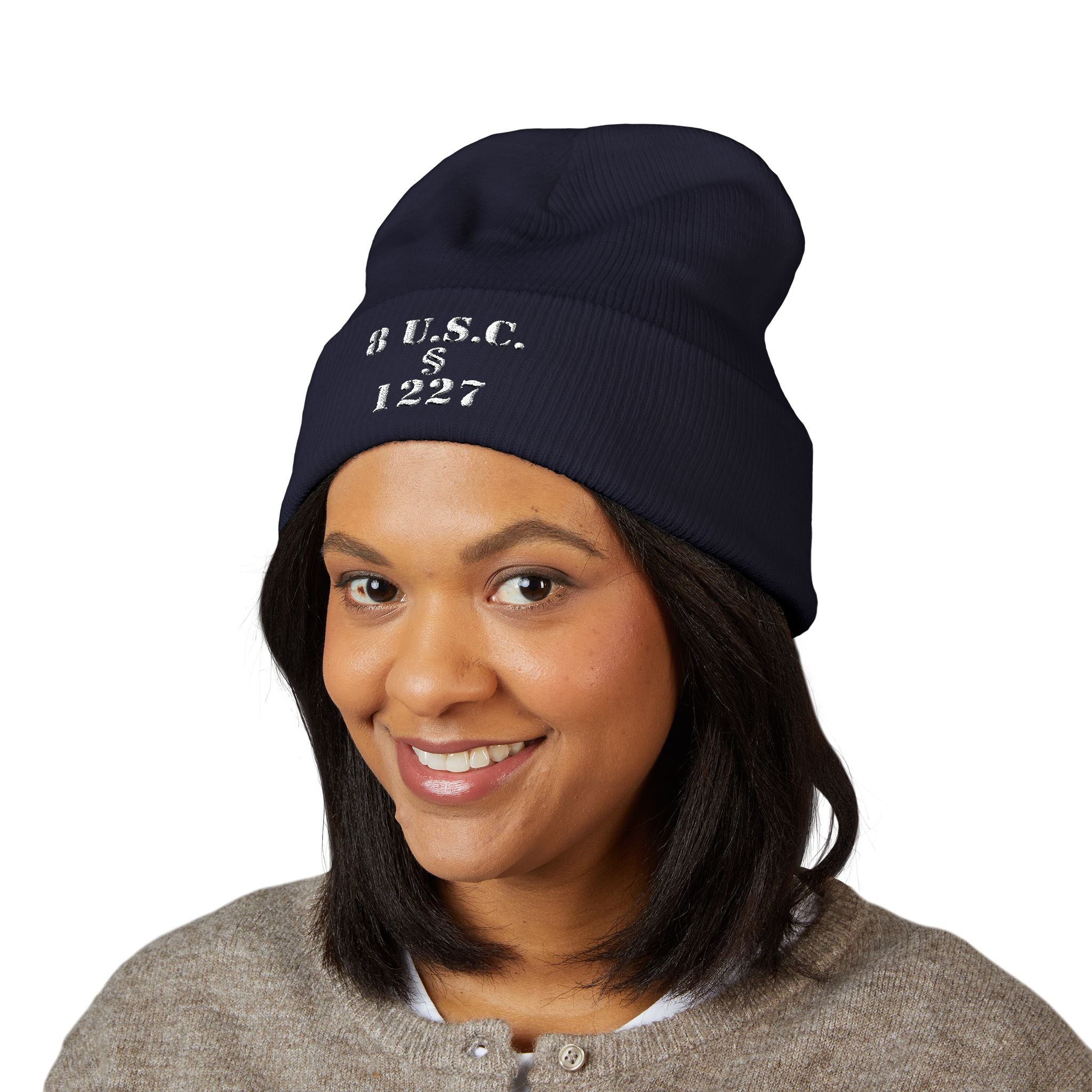 Statute 1227 - Classic Beanie (Embroidery)