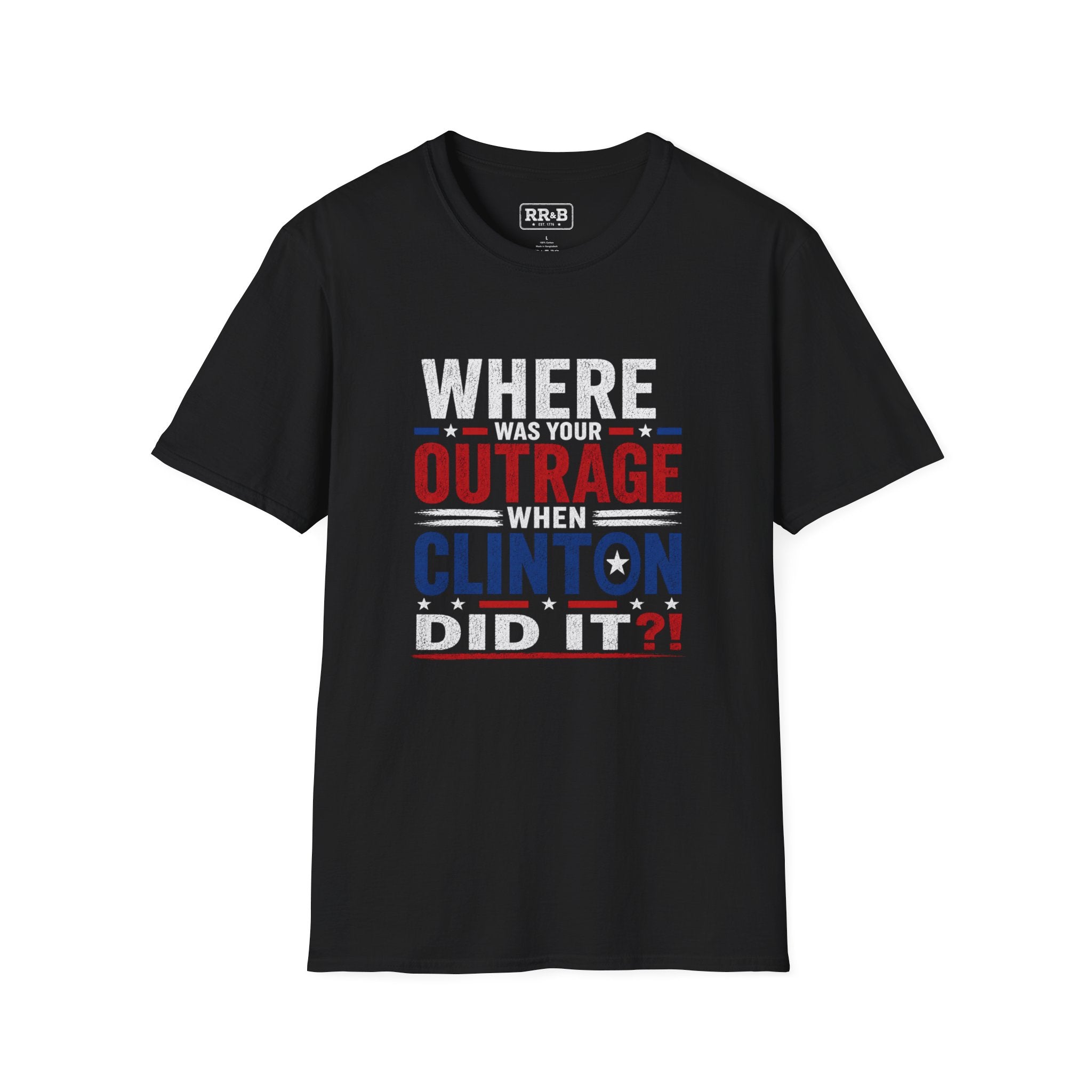 Outrage!  Clinton - Softstyle T-Shirt