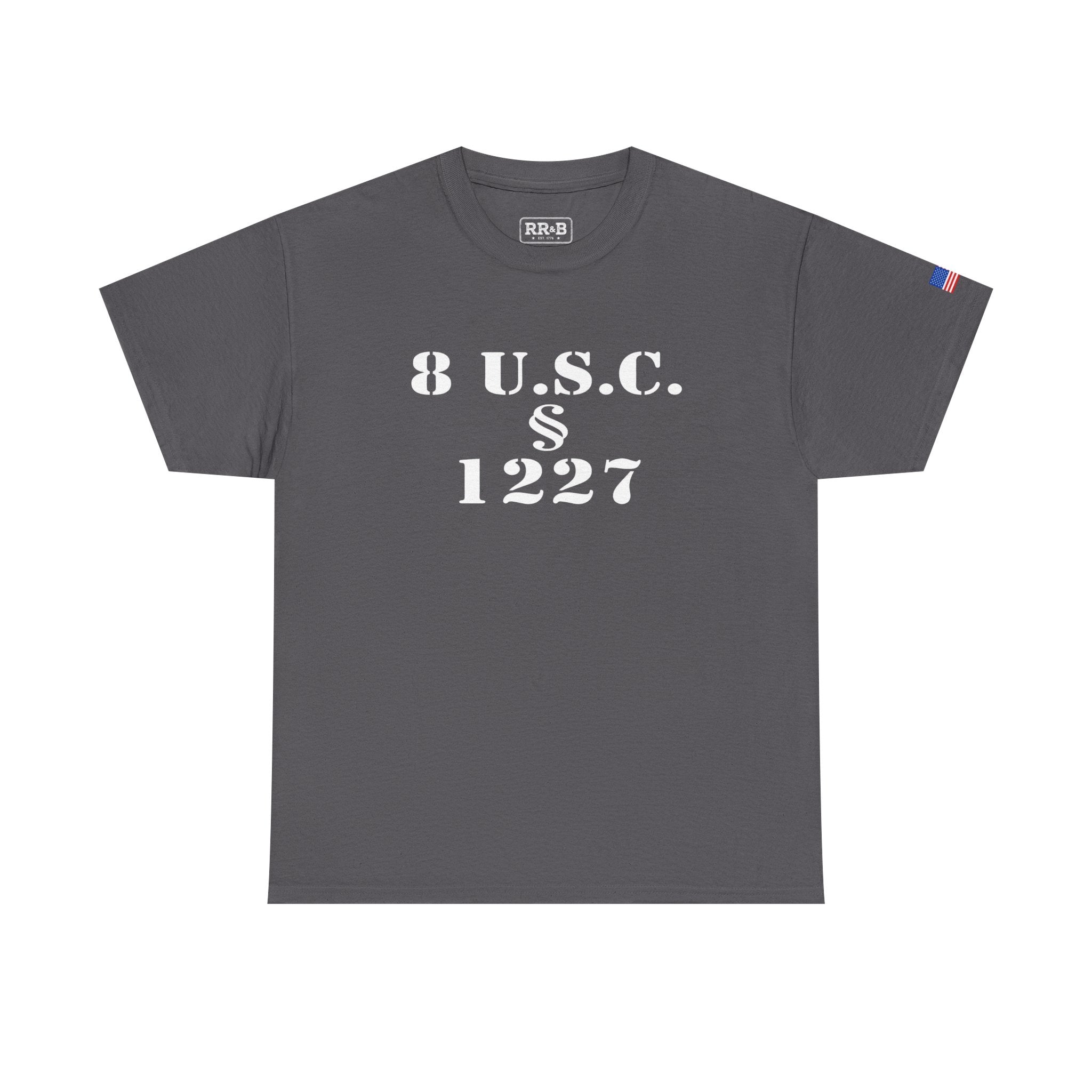 Statute 1227 - Black - Unisex Garment-Dyed T-shirt