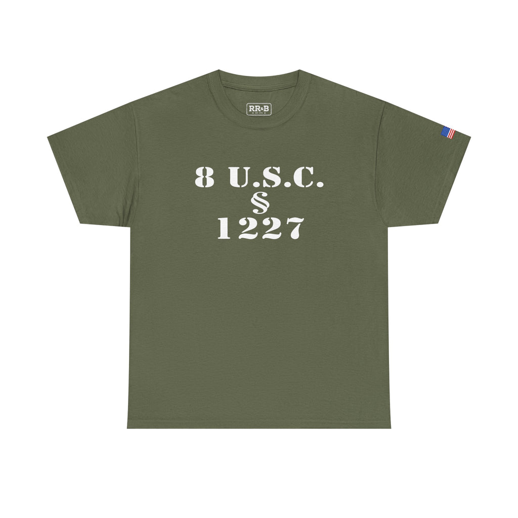Statute 1227 - Black - Unisex Garment-Dyed T-shirt
