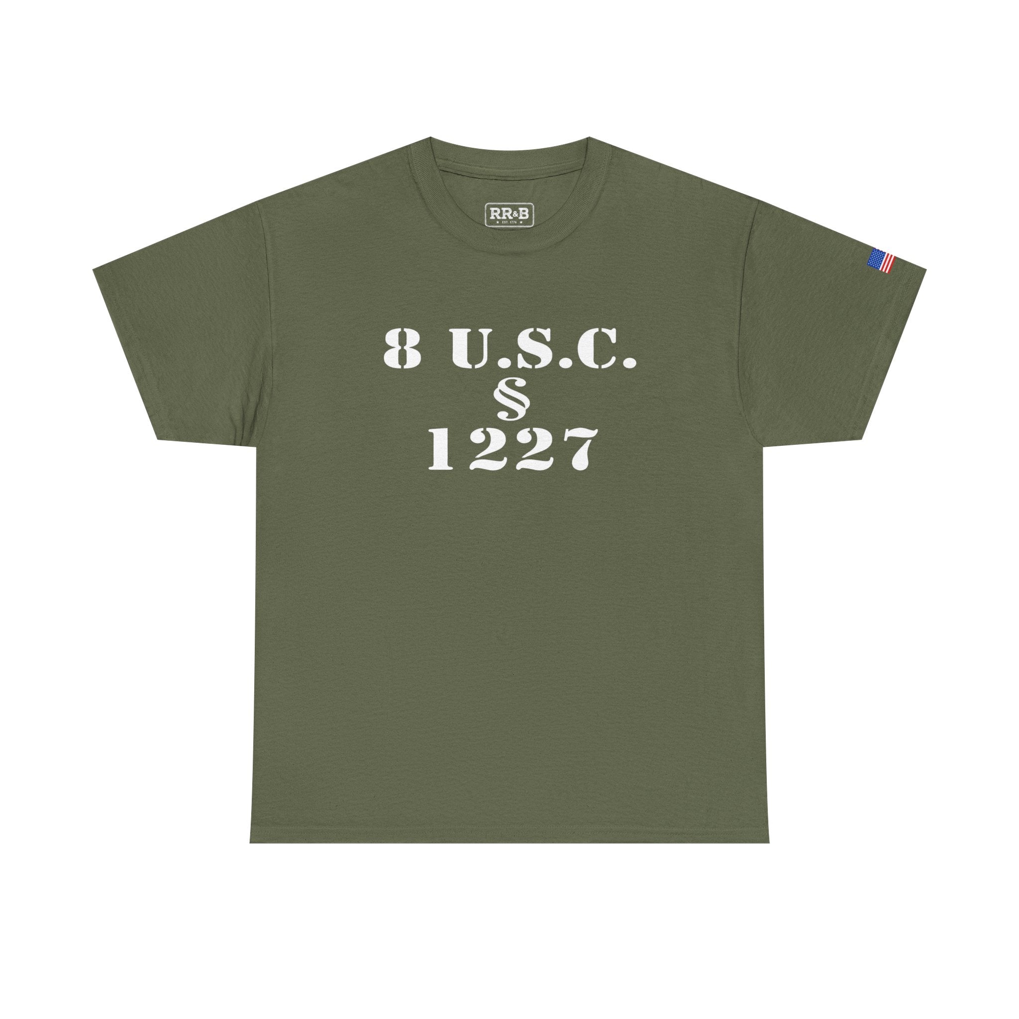 Statute 1227 - Black - Unisex Garment-Dyed T-shirt
