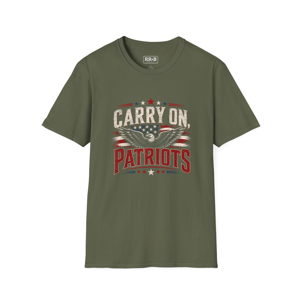 Carry On Patriots - Softstyle T-Shirt
