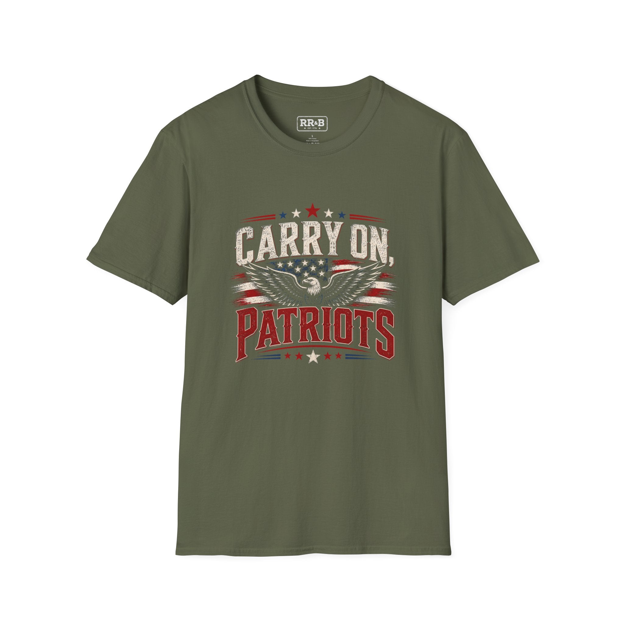 Carry On Patriots - Softstyle T-Shirt